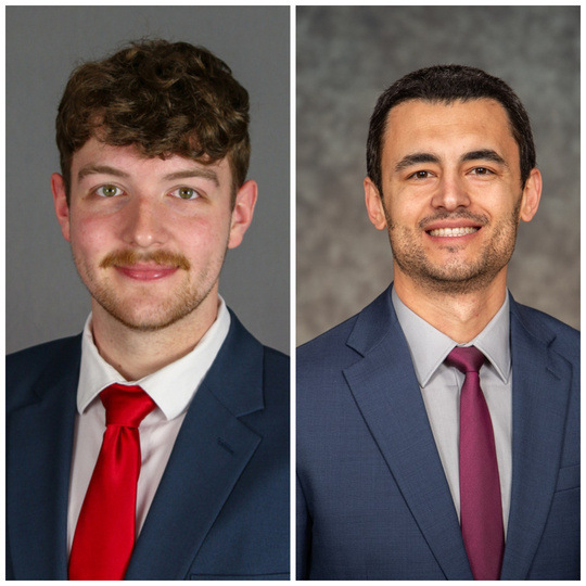 Gavin Nolin and Dr. Ismail Karabas