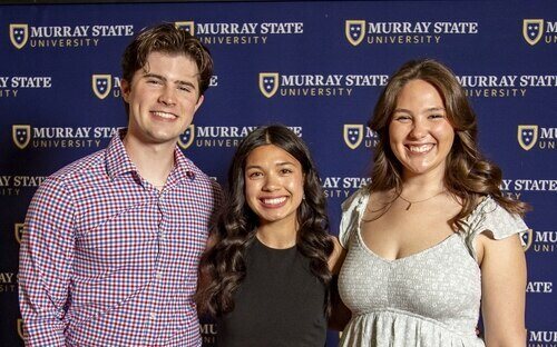 Silas Jackson, Abigail Santos and Eliza Heinrich