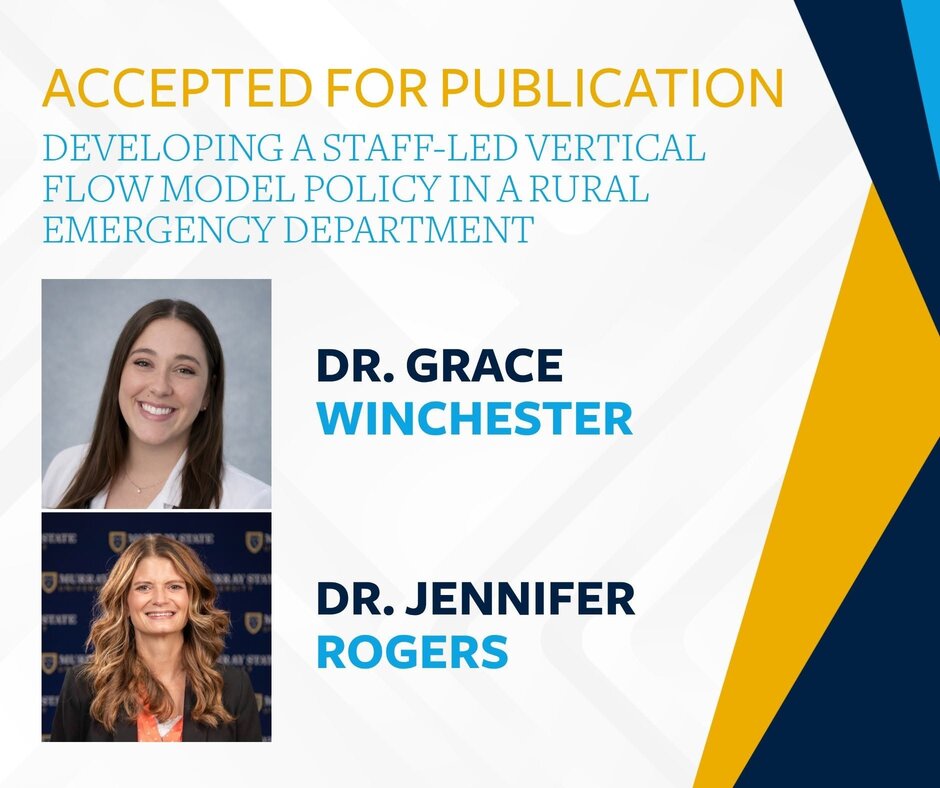 Graphic depicting Dr. Grace Winchester and Dr. Jennifer Rogers for their accepted publication