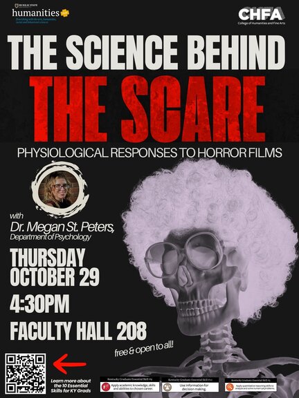 The Science Behind The Scare flyer
