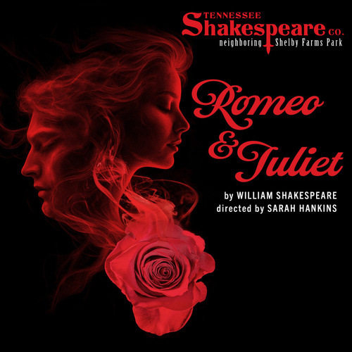 Shakespeare festival poster for Romeo and Juliet