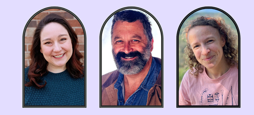 Left to right, Stoya Hastings, Chris Schweizer and Rachel Mauser