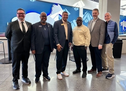 Matthew Donovan, Stephen Keene, Dr. Ron Patterson, Dr. Chris George, Matthew Hyden and Ddr. Don Robertson 