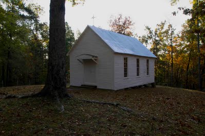 The old country church in lbl